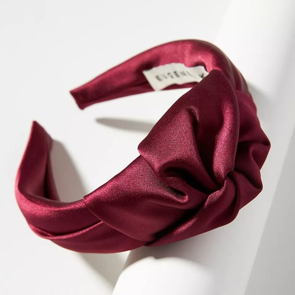 Eugenia Kim Maryn Satin Knotted Headband
